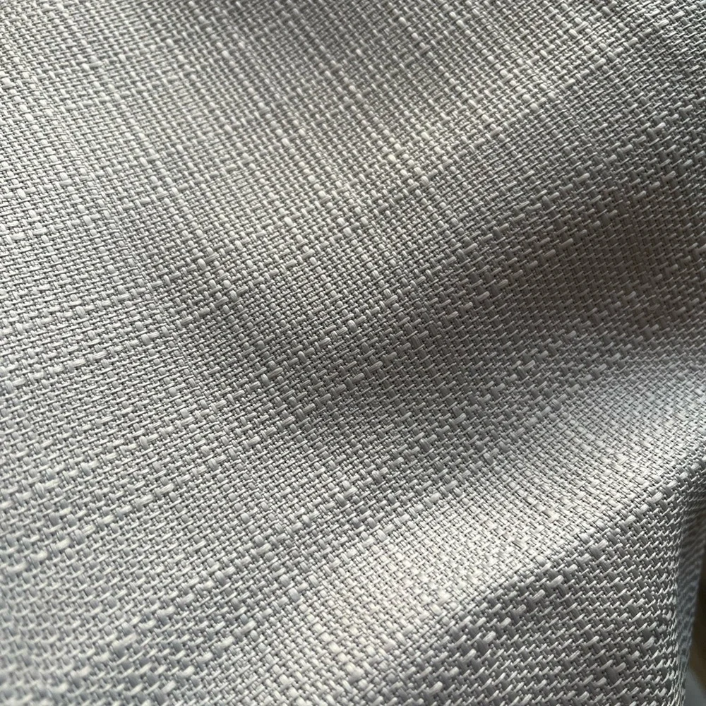 Pair Of 40”x62” Textured Silver Gray Curtain Panels